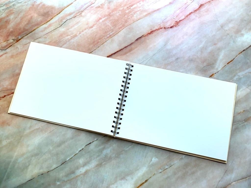 Hand Painted Christmas Photo Album - Resplendent Aurora