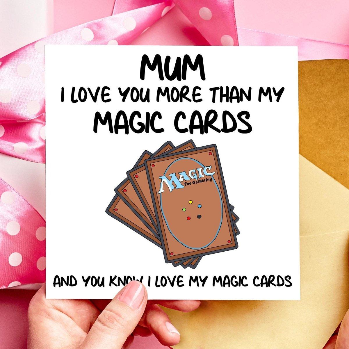 mom mtg cards M-U-M