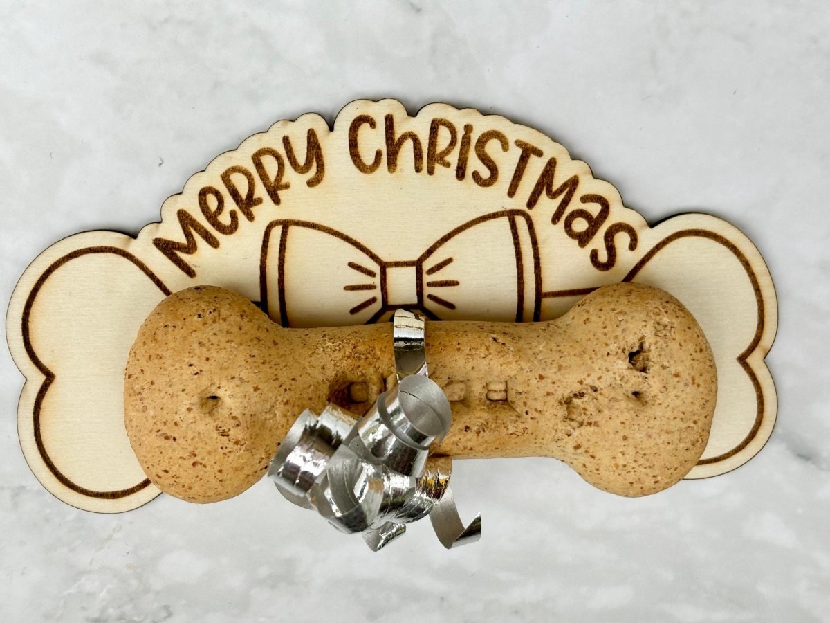 Personalised Dog Bone Christmas Gift - Main Image