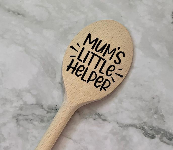 Personalised My Little Helper Wooden Spoon - Resplendent Aurora