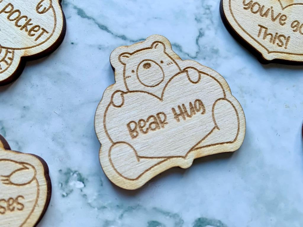 Personalised Pocket Hug Animal Token - Resplendent Aurora