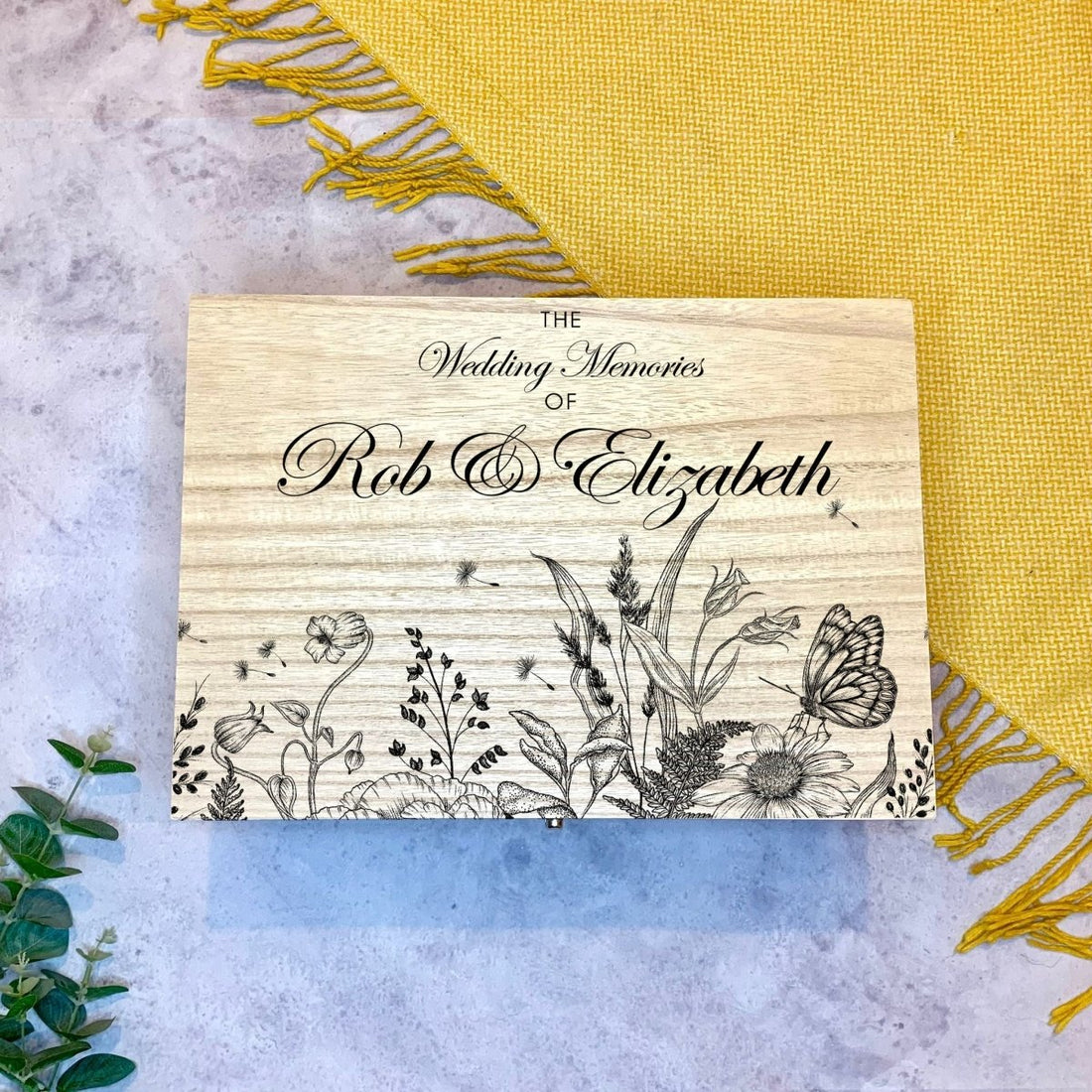 Unique Personalised Keepsake Boxes for Cherished Memories - Resplendent Aurora