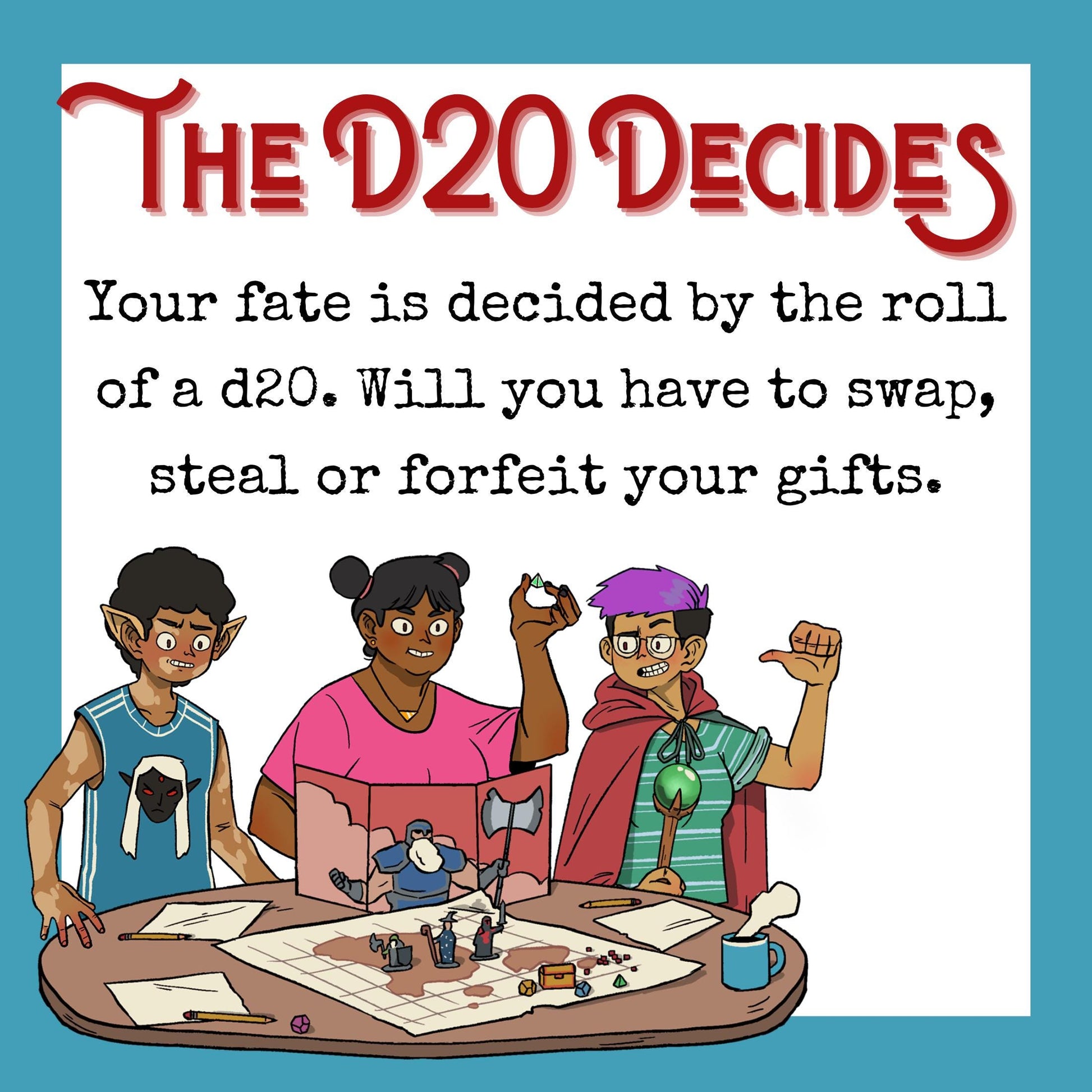 Bad Secret Santa DnD Christmas One-Shot: Festive Holiday D&D 5e Encounter (PDF) - Resplendent Aurora