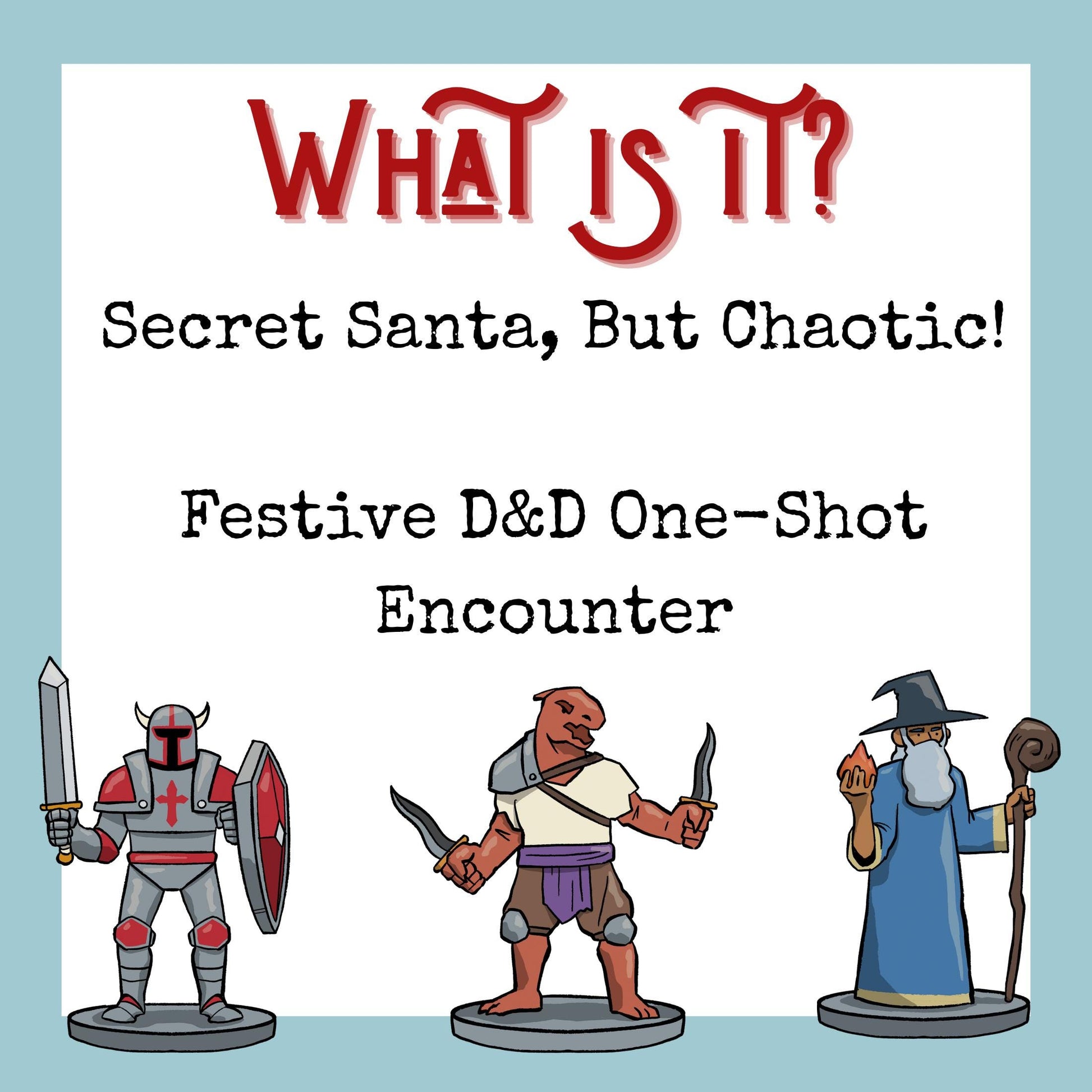 Bad Secret Santa DnD Christmas One-Shot: Festive Holiday D&D 5e Encounter (PDF) - Resplendent Aurora