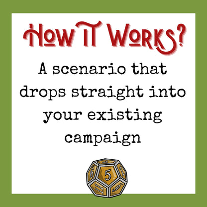 Bad Secret Santa DnD Christmas One-Shot: Festive Holiday D&D 5e Encounter (PDF) - Resplendent Aurora