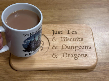 All You Need is Love Mug and Biscuit Stand | Valentines, Anniversary or Mother's Day Gift - Resplendent Aurora