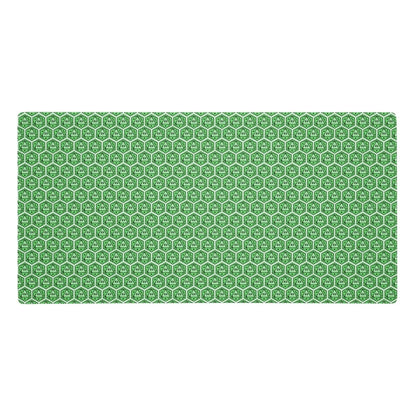 Colourful DnD Polyhedral Dice Desk Mat | Critical Hit Gaming Mouse Pad | Multiple Colours - Resplendent Aurora