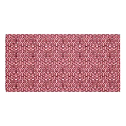 Colourful DnD Polyhedral Dice Desk Mat | Critical Hit Gaming Mouse Pad | Multiple Colours - Resplendent Aurora