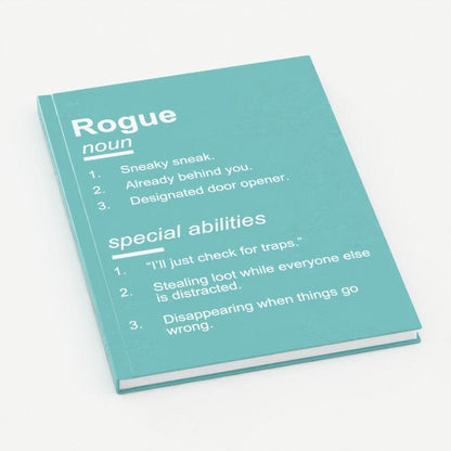 DnD Class Definition Hardback Journal A5 | Dungeons and Dragons RPG Notebook - Resplendent Aurora