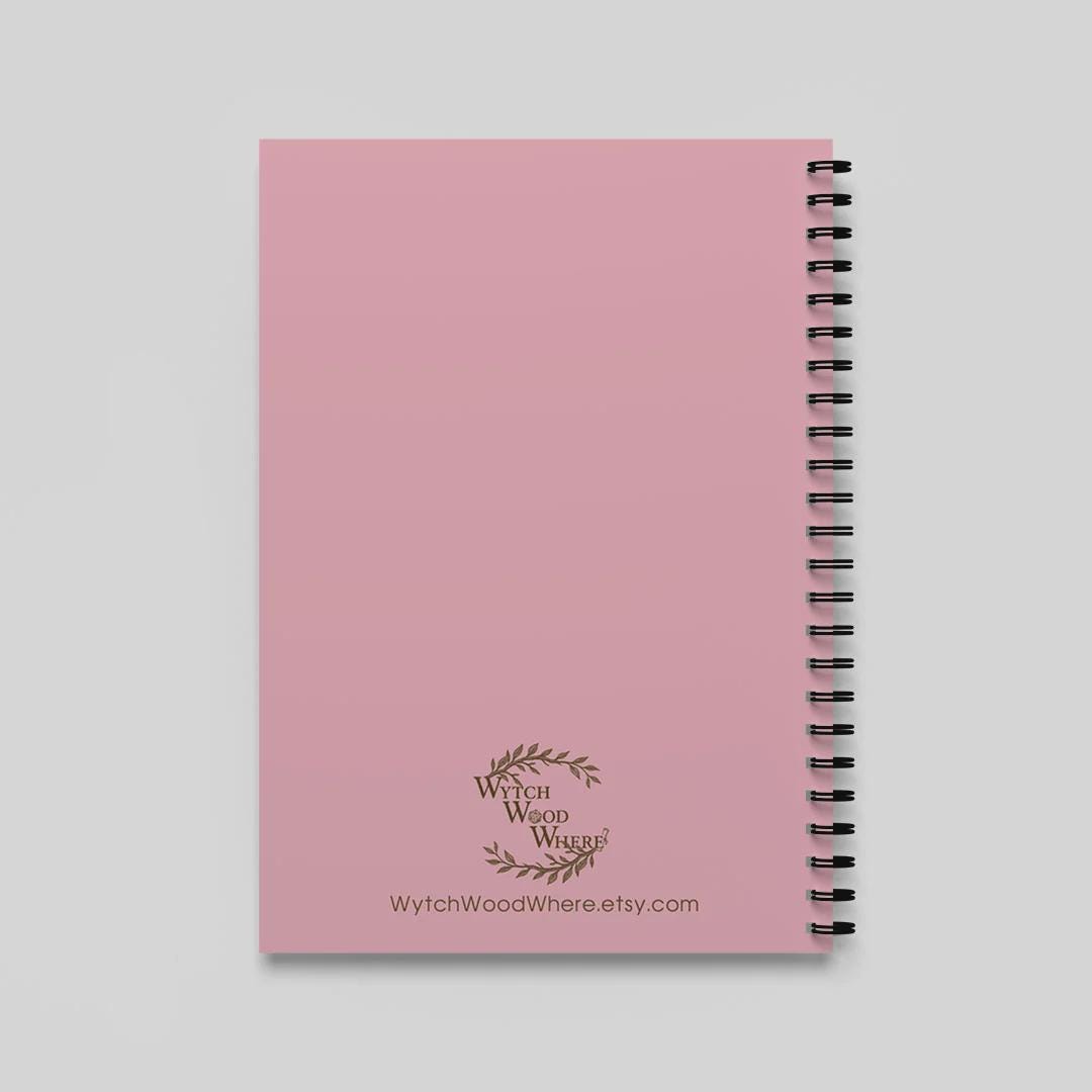 DnD Class Notebook , Funny Dungeons and Dragons Journal , Spiral Bound A5 Notebook - Resplendent Aurora