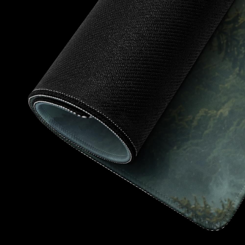 Eagle Gaming Desk Mat – Fantasy Mountain XXL Mouse Pad – LOTR Inspired Desk Setup - Resplendent Aurora