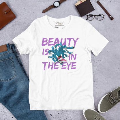 Evil Eye Monster T-Shirt | DnD Pun, Unisex RPG Gift - Resplendent Aurora