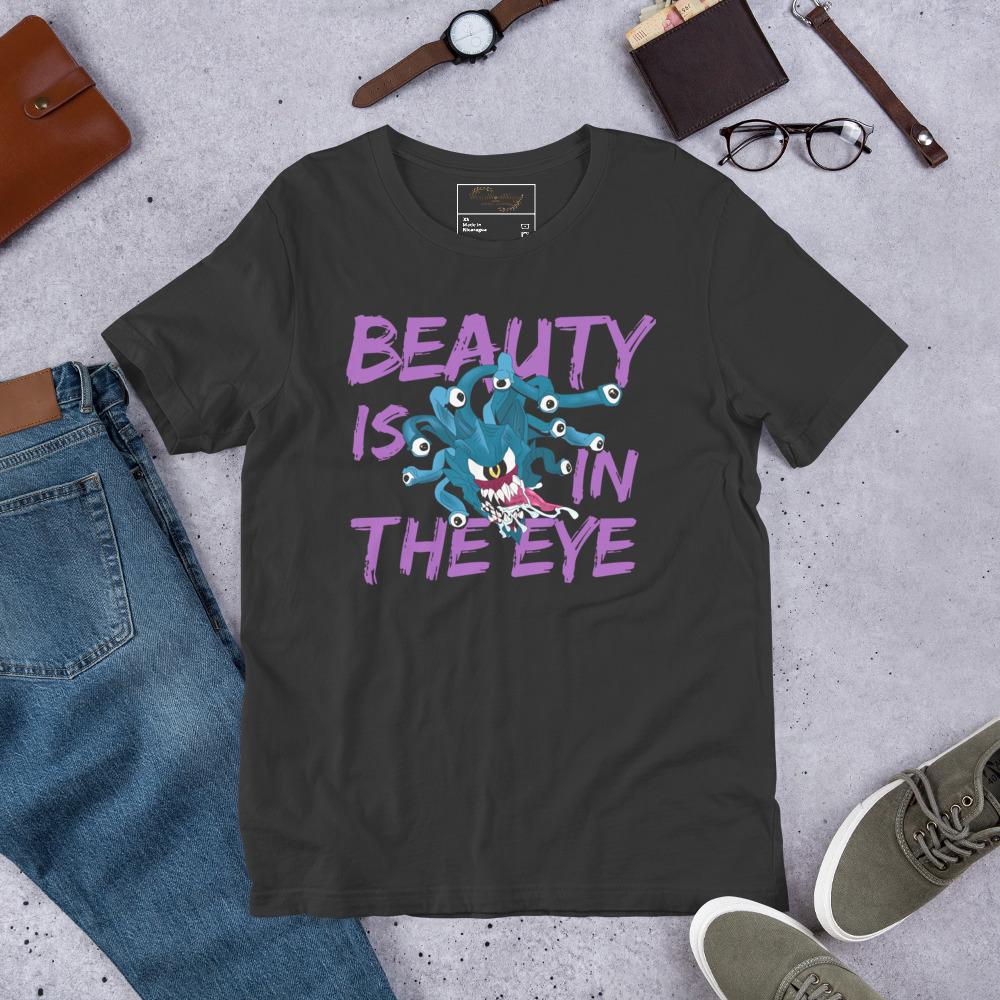 Evil Eye Monster T-Shirt | DnD Pun, Unisex RPG Gift - Resplendent Aurora