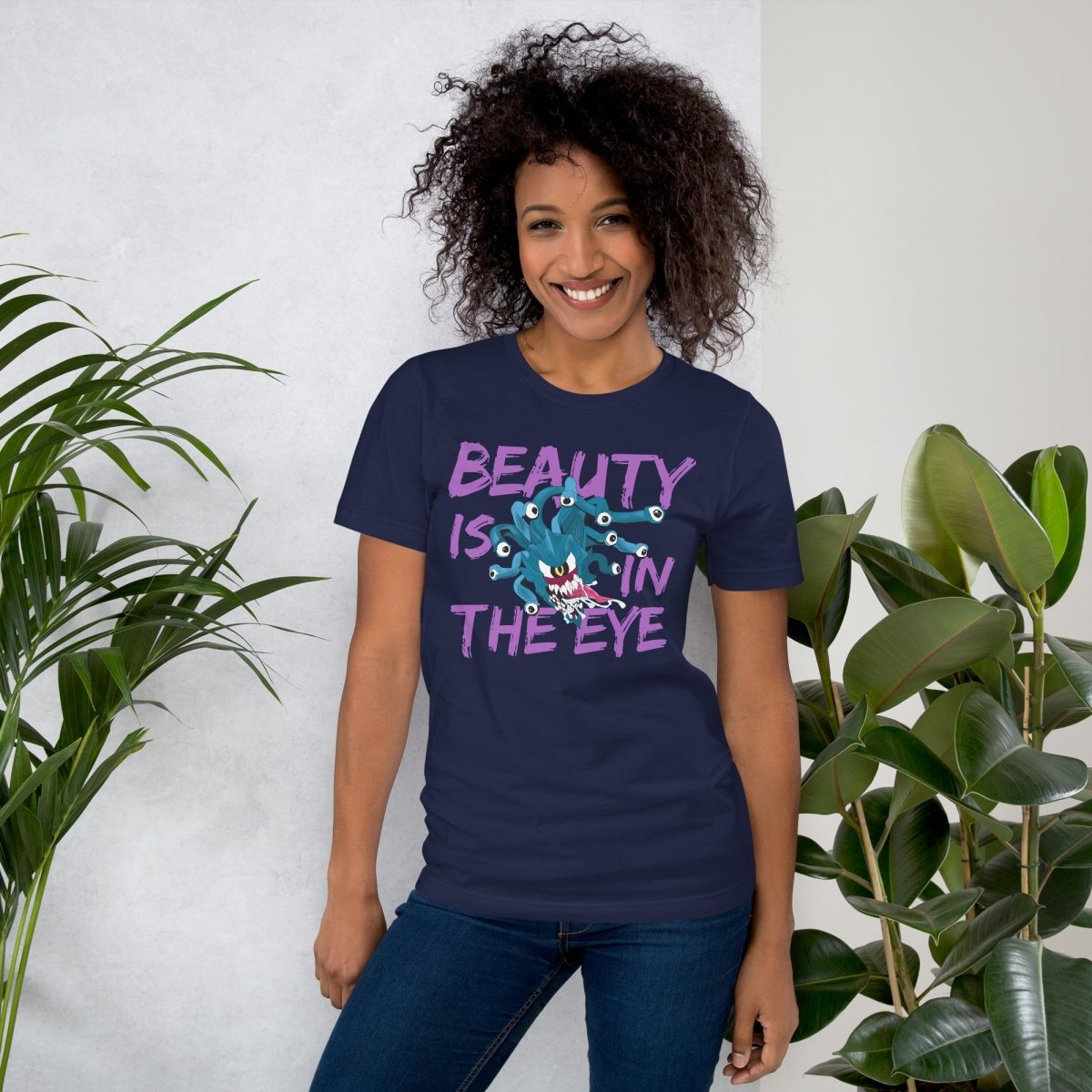 Evil Eye Monster T-Shirt | DnD Pun, Unisex RPG Gift - Resplendent Aurora