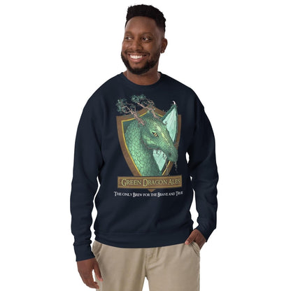 Green Dragon Ales Sweatshirt | LOTR Fantasy Pullover, Geeky Streetwear - Resplendent Aurora
