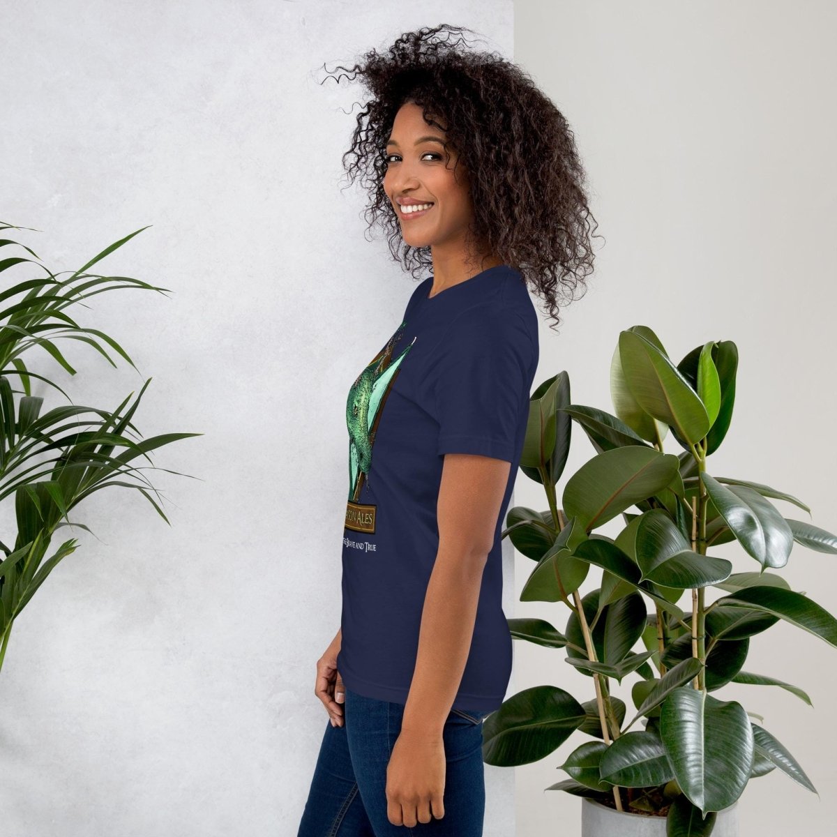 Green Dragon Ales T-Shirt | LOTR Fantasy Beer Tee - Resplendent Aurora