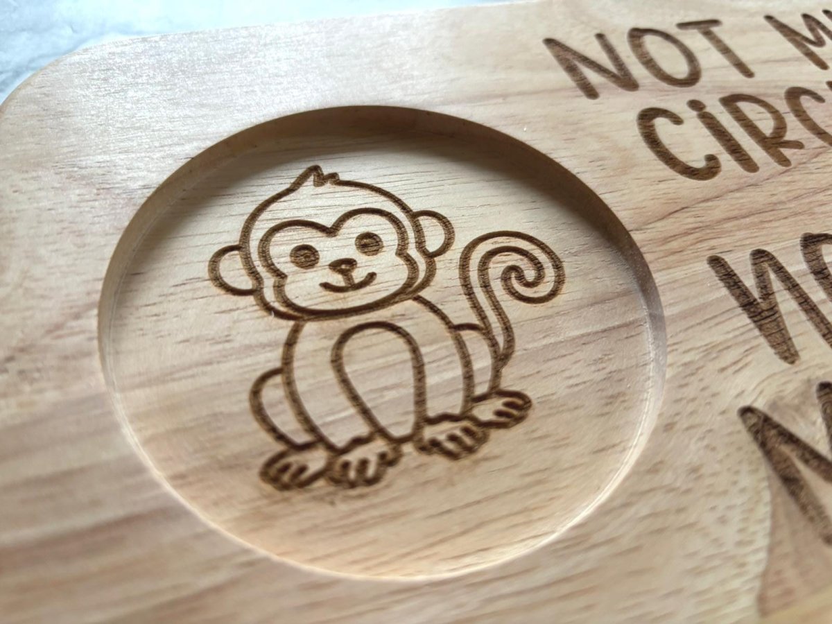 Not My Circus, Not My Monkeys Mug and Biscuit Stand - Resplendent Aurora