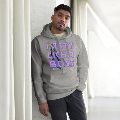 Party Lich a Boss Hoodie | Funny DnD Gamer Pullover - Resplendent Aurora