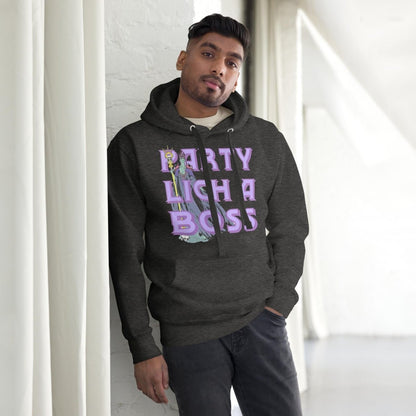 Party Lich a Boss Hoodie | Funny DnD Gamer Pullover - Resplendent Aurora
