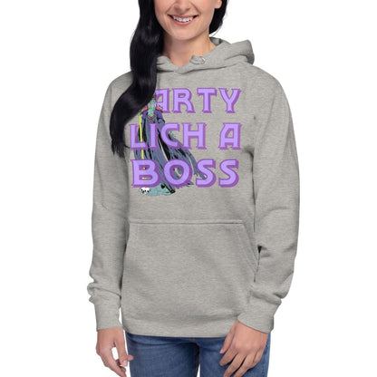 Party Lich a Boss Hoodie | Funny DnD Gamer Pullover - Resplendent Aurora
