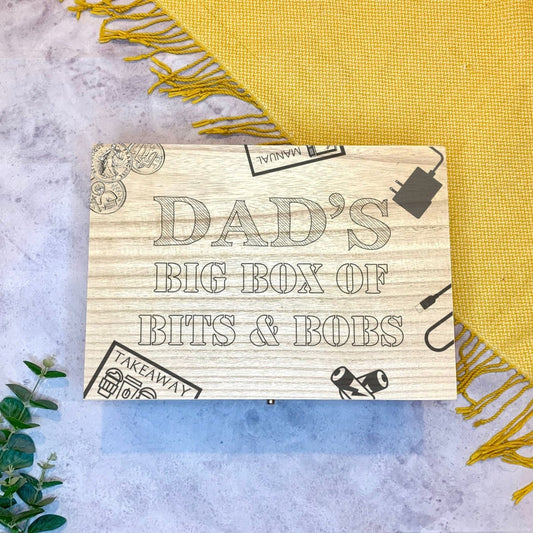 Personalised Keepsake Box for Bits n Bobs - Resplendent Aurora