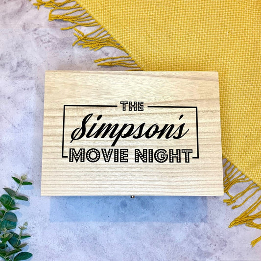 Personalised Keepsake Box for Movie Night - Resplendent Aurora