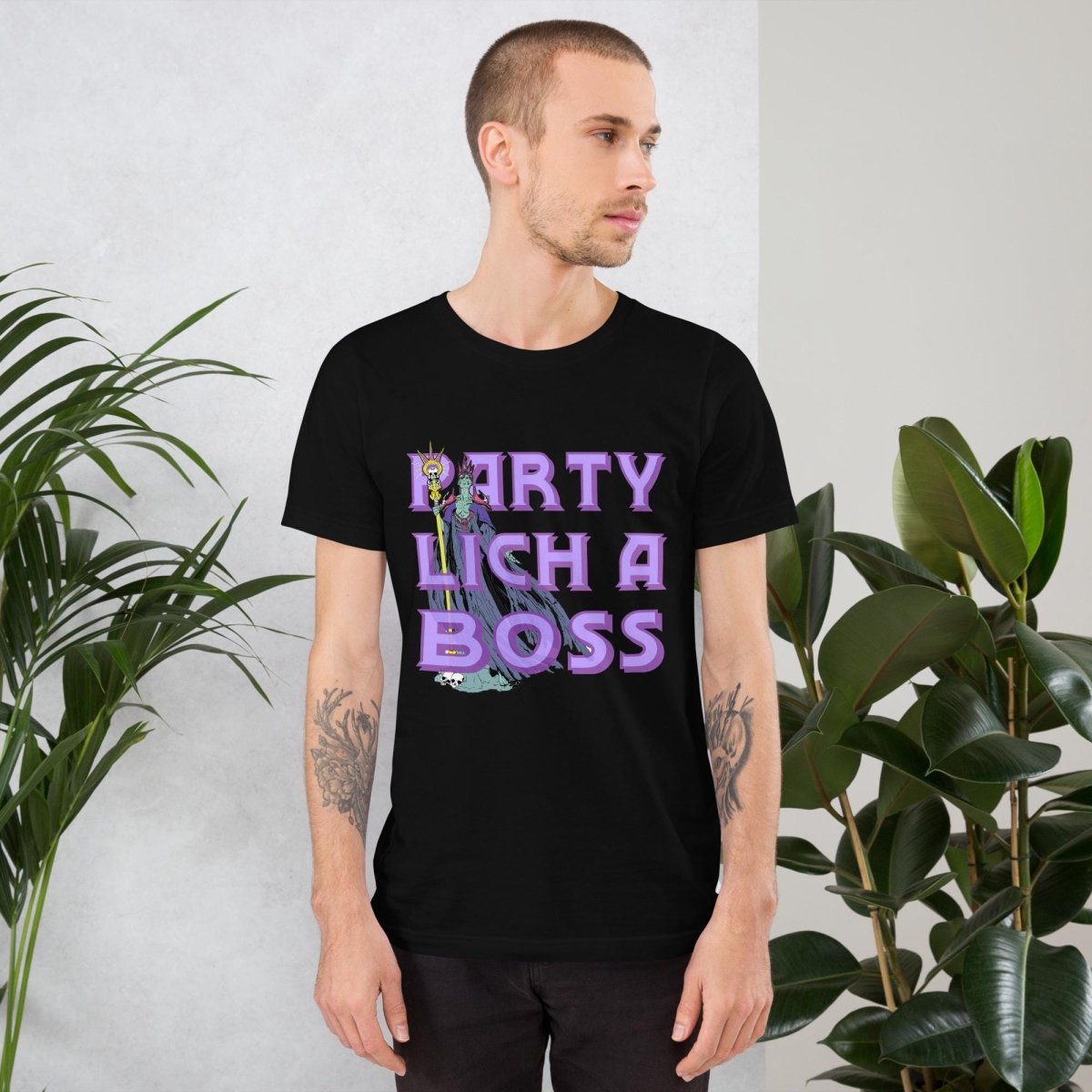 Funny Party Lich T-Shirt | Dungeon Master RPG Nerdy Gift - Resplendent Aurora