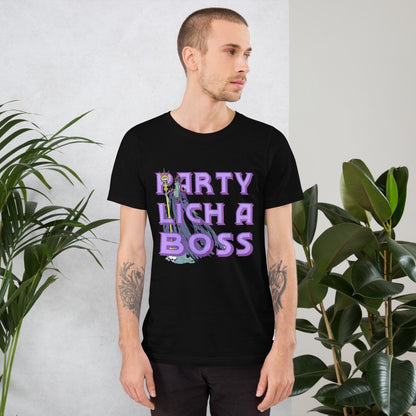 Funny Party Lich T-Shirt | Dungeon Master RPG Nerdy Gift - Resplendent Aurora