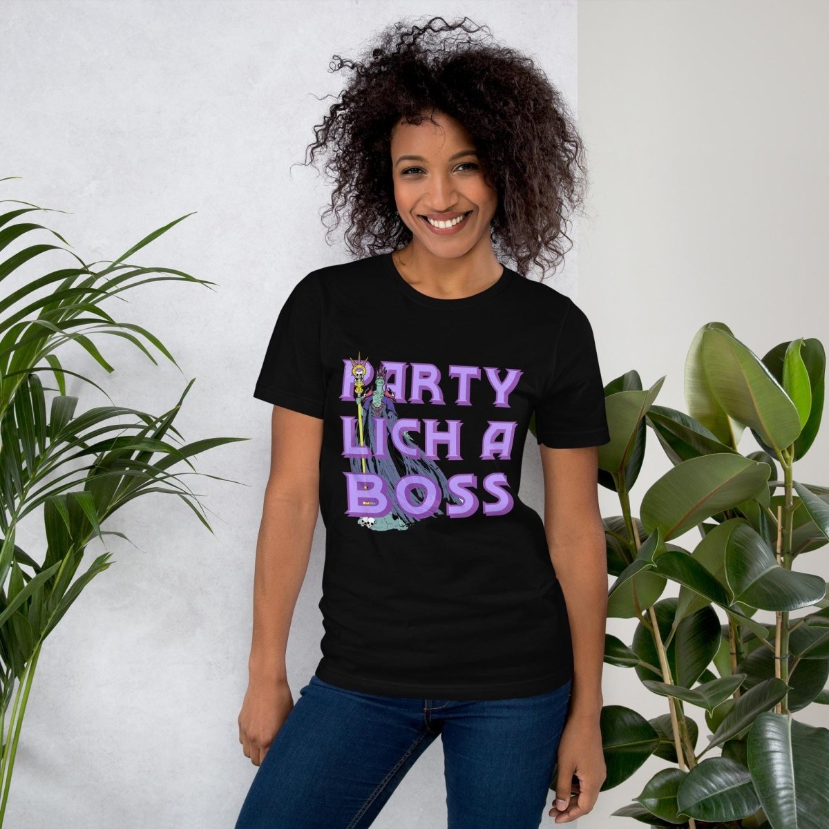 Funny Party Lich T-Shirt | Dungeon Master RPG Nerdy Gift - Resplendent Aurora