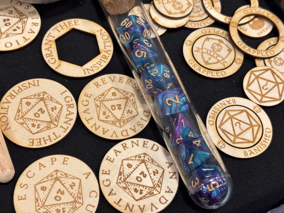 Personalised DnD Encounter Tokens | Dungeon Master Scenario Prompts - Resplendent Aurora